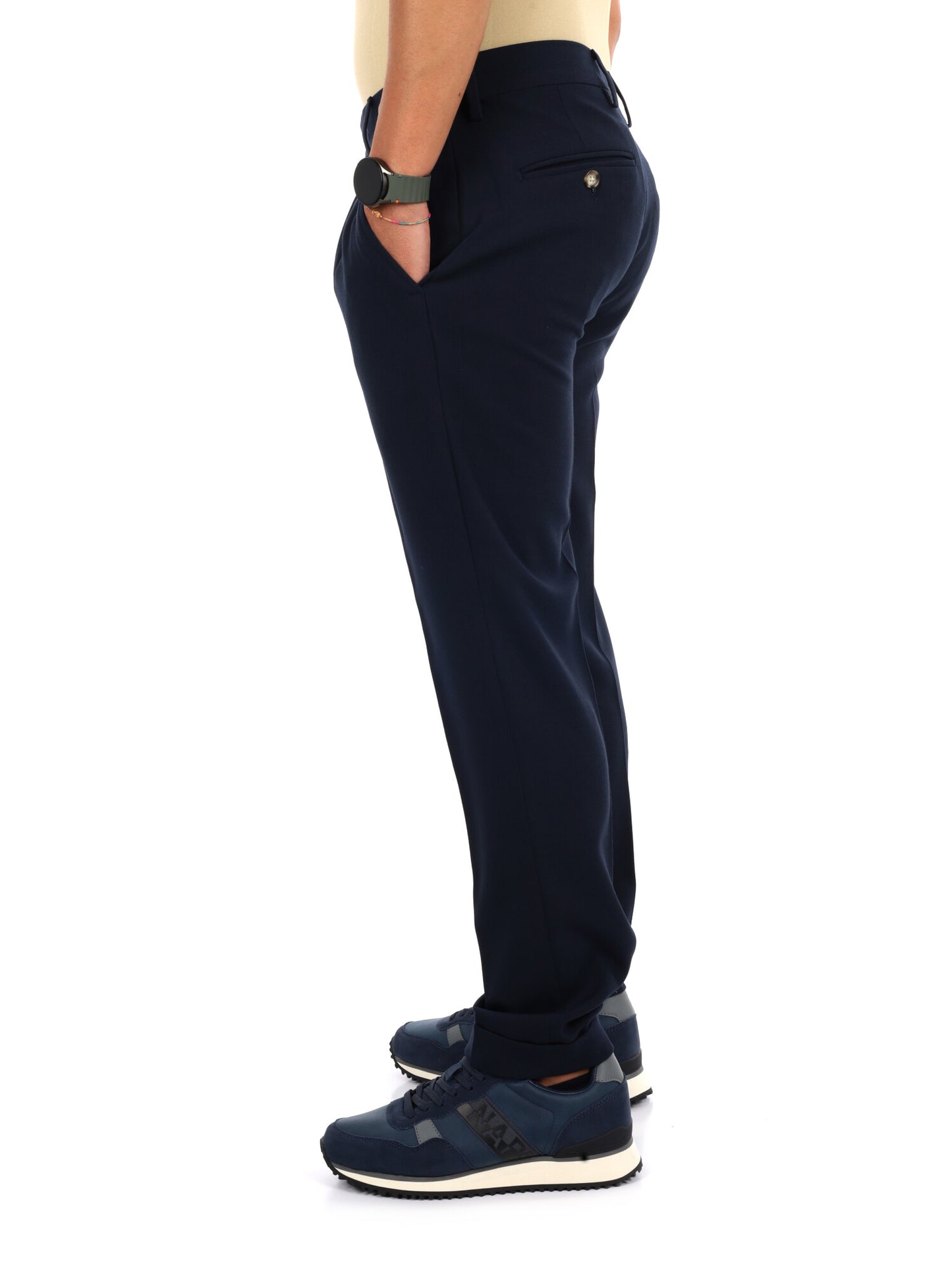 Fb GTS329 4, pantalone da uomo blu