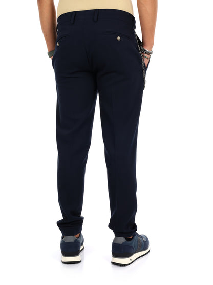 Fb GTS329 4, pantalone da uomo blu