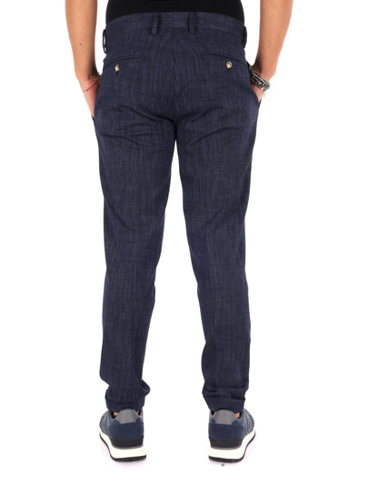 Fb Gts339 0502, pantalone da uomo blu