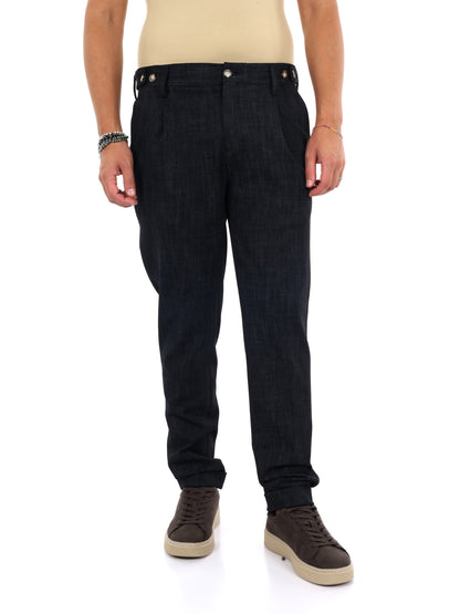Fb Gts339 0999, pantalone da uomo nero