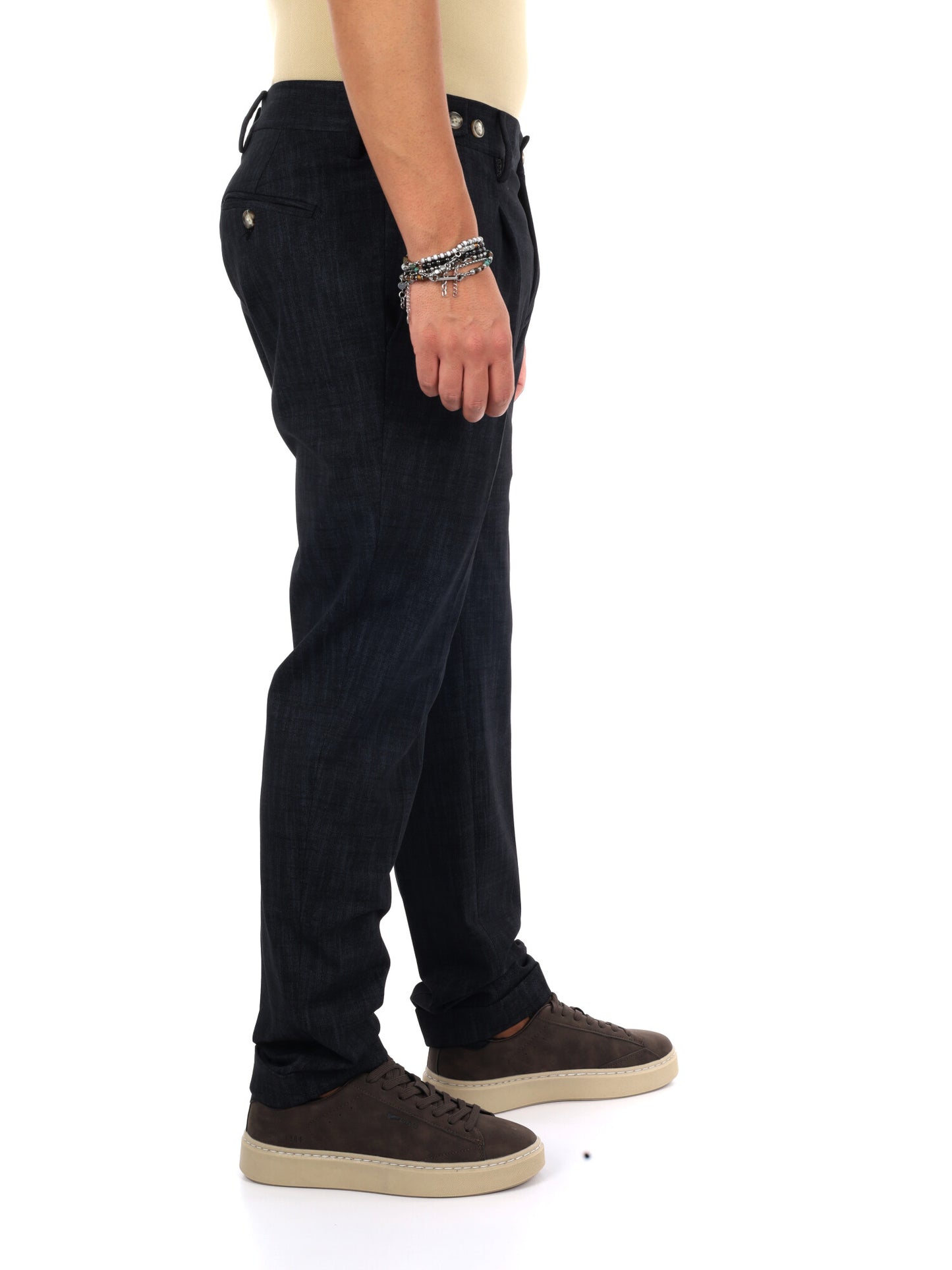 Fb Gts339 0999, pantalone da uomo nero