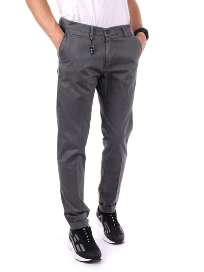 PANTALONE FANTASIA FB DA UOMO GRIGIO