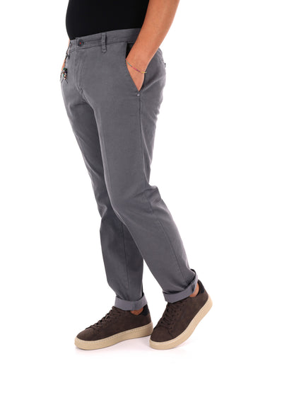 Fb Gts391, pantalone da uomo grigio