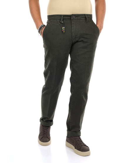 Fb Gts391 Milit, pantalone da uomo verde
