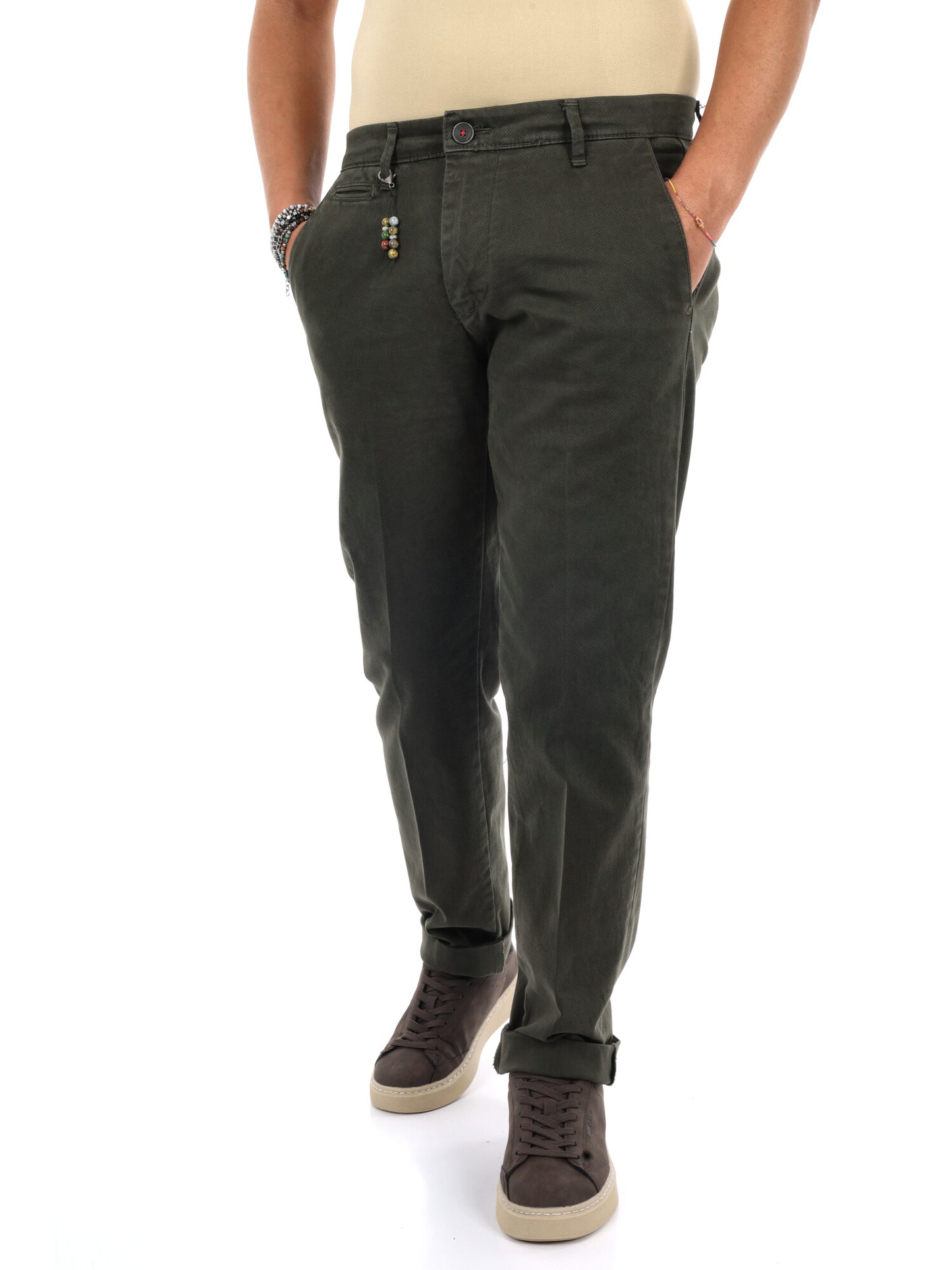 Fb Gts391 Milit, pantalone da uomo verde