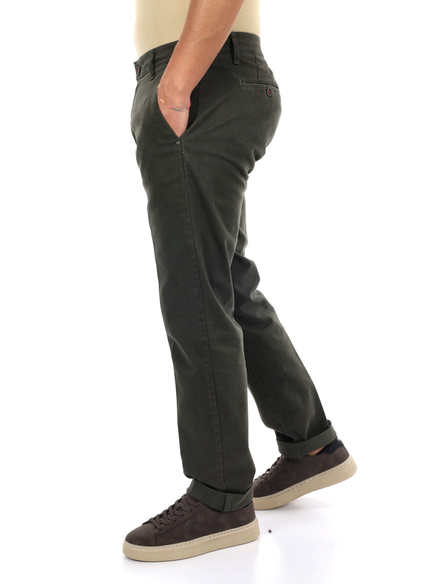 Fb Gts391 Milit, pantalone da uomo verde