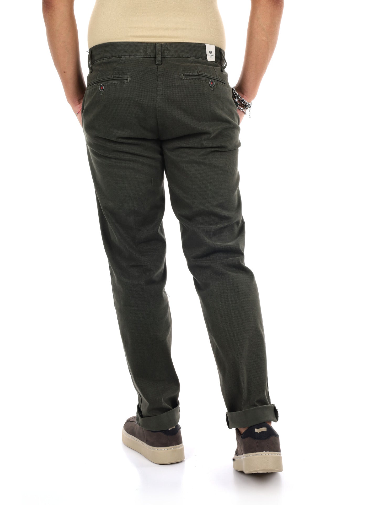 Fb Gts391 Milit, pantalone da uomo verde