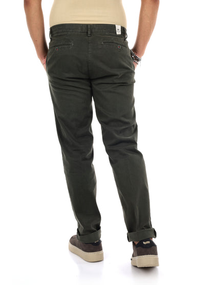 Fb Gts391 Milit, pantalone da uomo verde