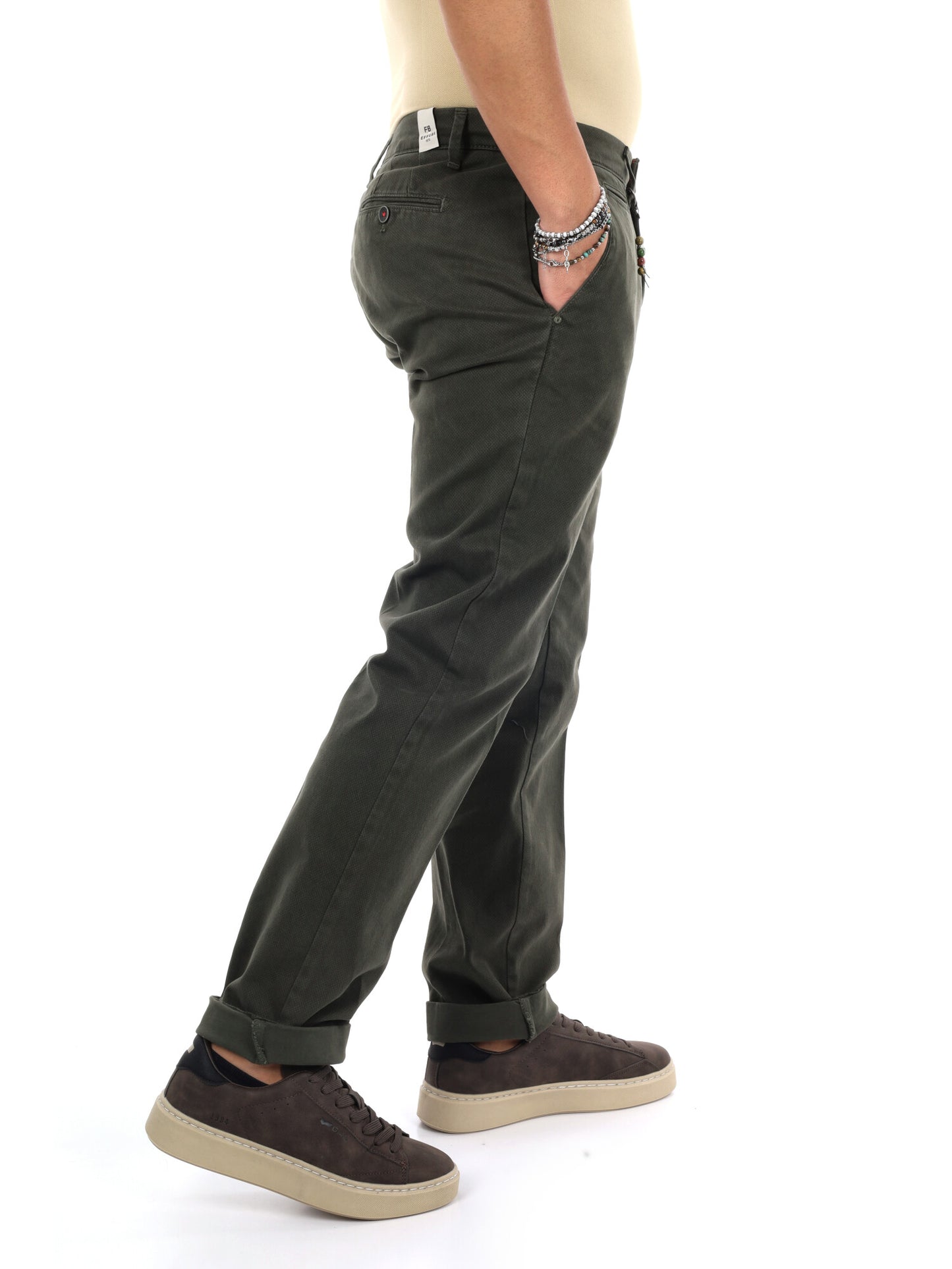 Fb Gts391 Milit, pantalone da uomo verde