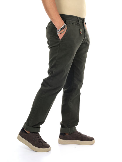 Fb Gts391 Milit, pantalone da uomo verde