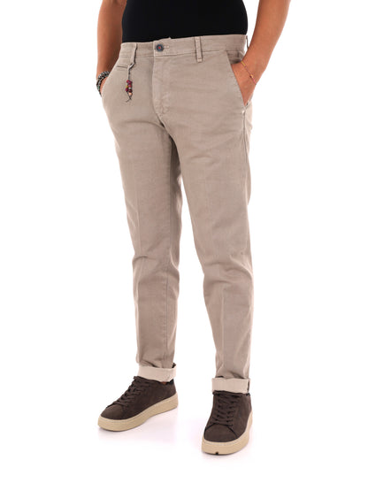 Fb GTS391 Spago, pantalone da uomo beige