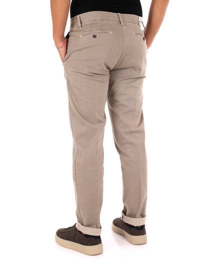 Fb GTS391 Spago, pantalone da uomo beige