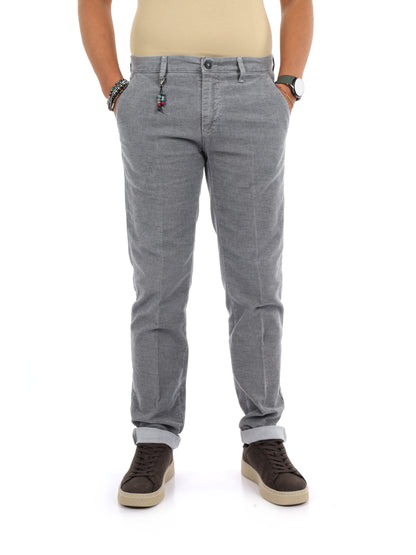 Fb Gts398 Perla, pantalone da uomo metallico