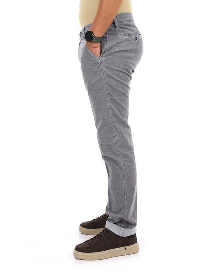 Fb Gts398 Perla, pantalone da uomo metallico