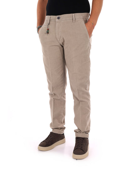 Fb Gts398 Spago, pantalone da uomo beige
