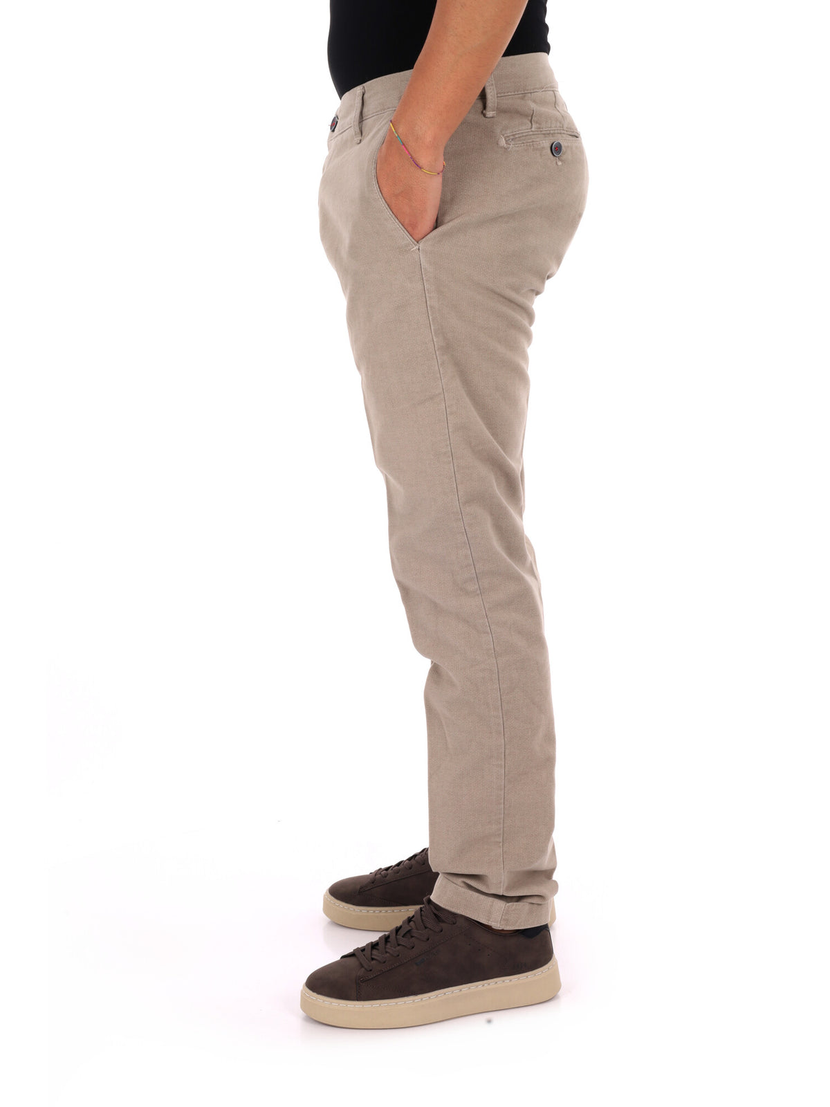 Fb Gts398 Spago, pantalone da uomo beige