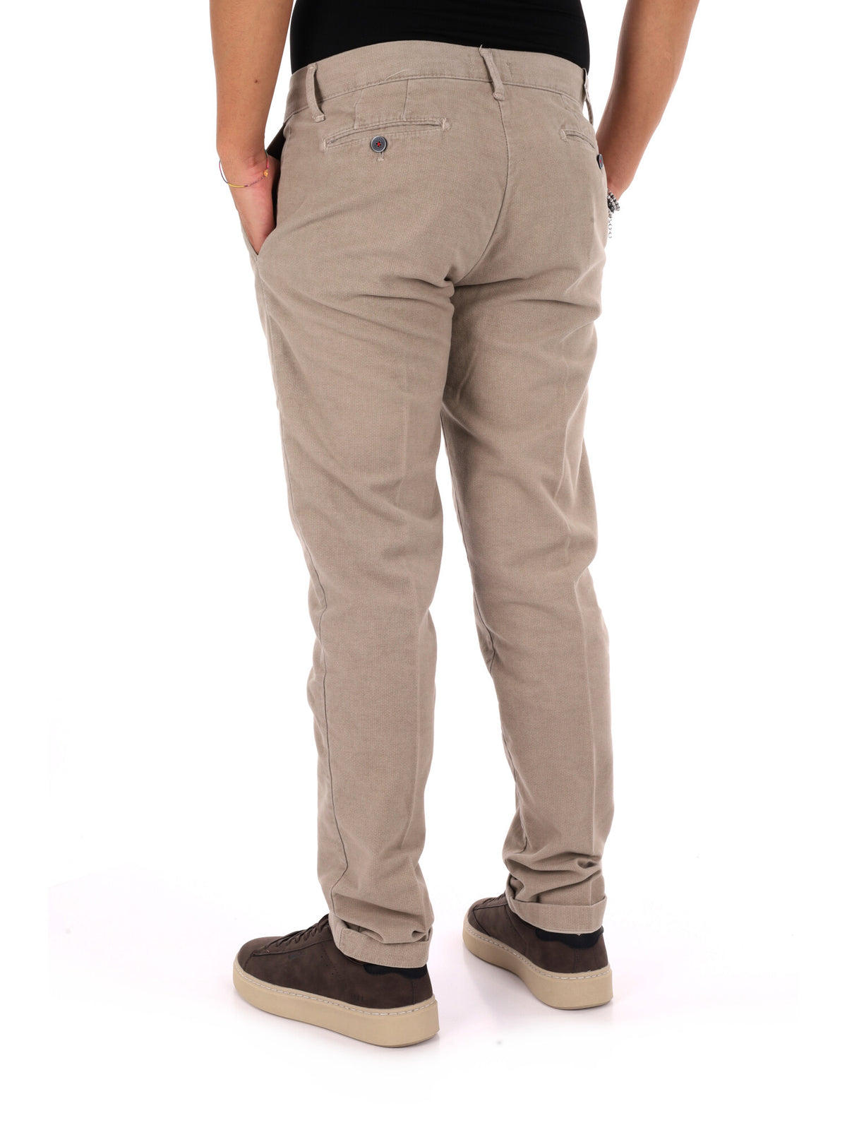Fb Gts398 Spago, pantalone da uomo beige