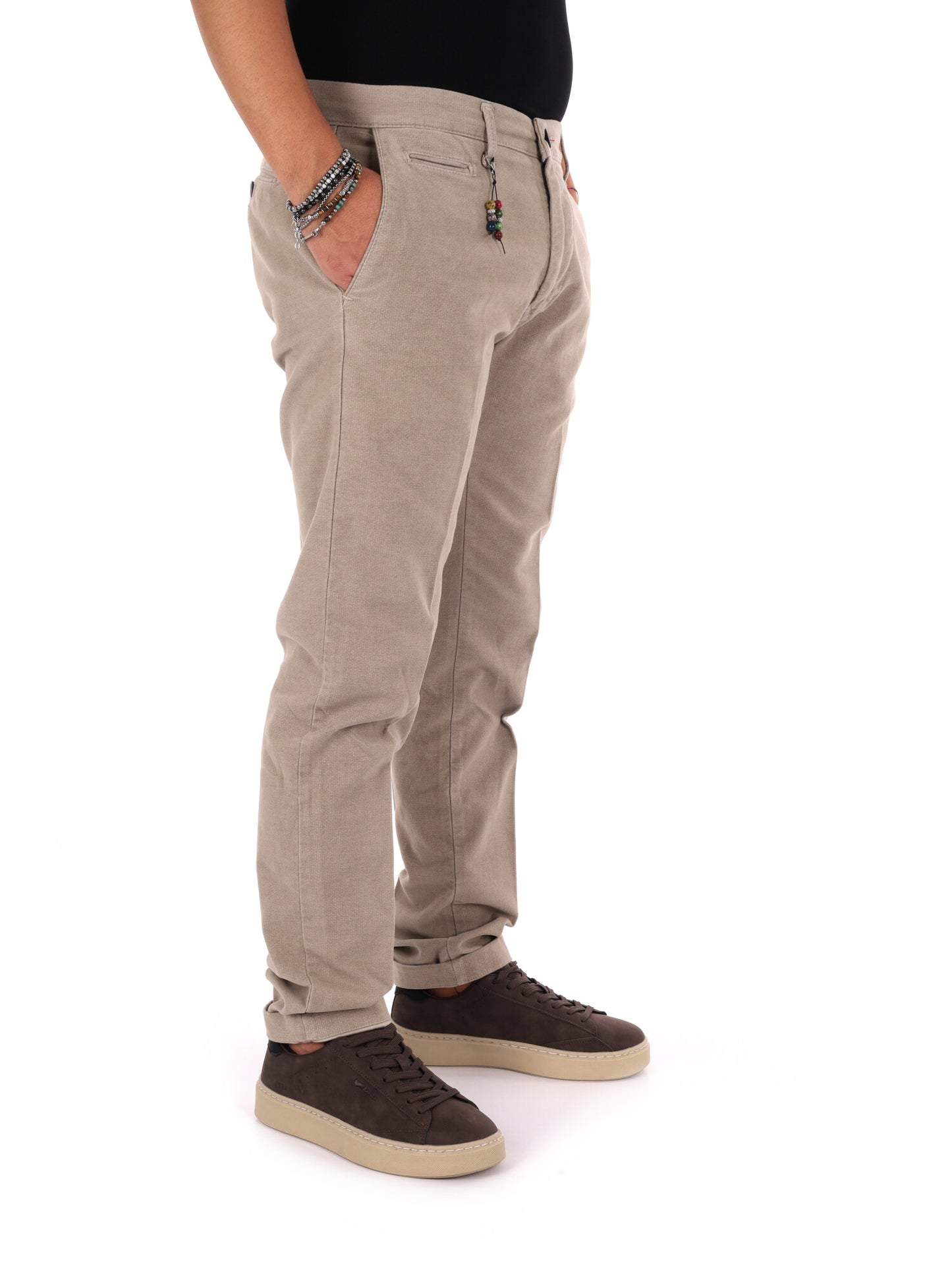 Fb Gts398 Spago, pantalone da uomo beige