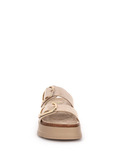 Sandalo elegante beige da donna Clyo' perfetto per la primavera-estate