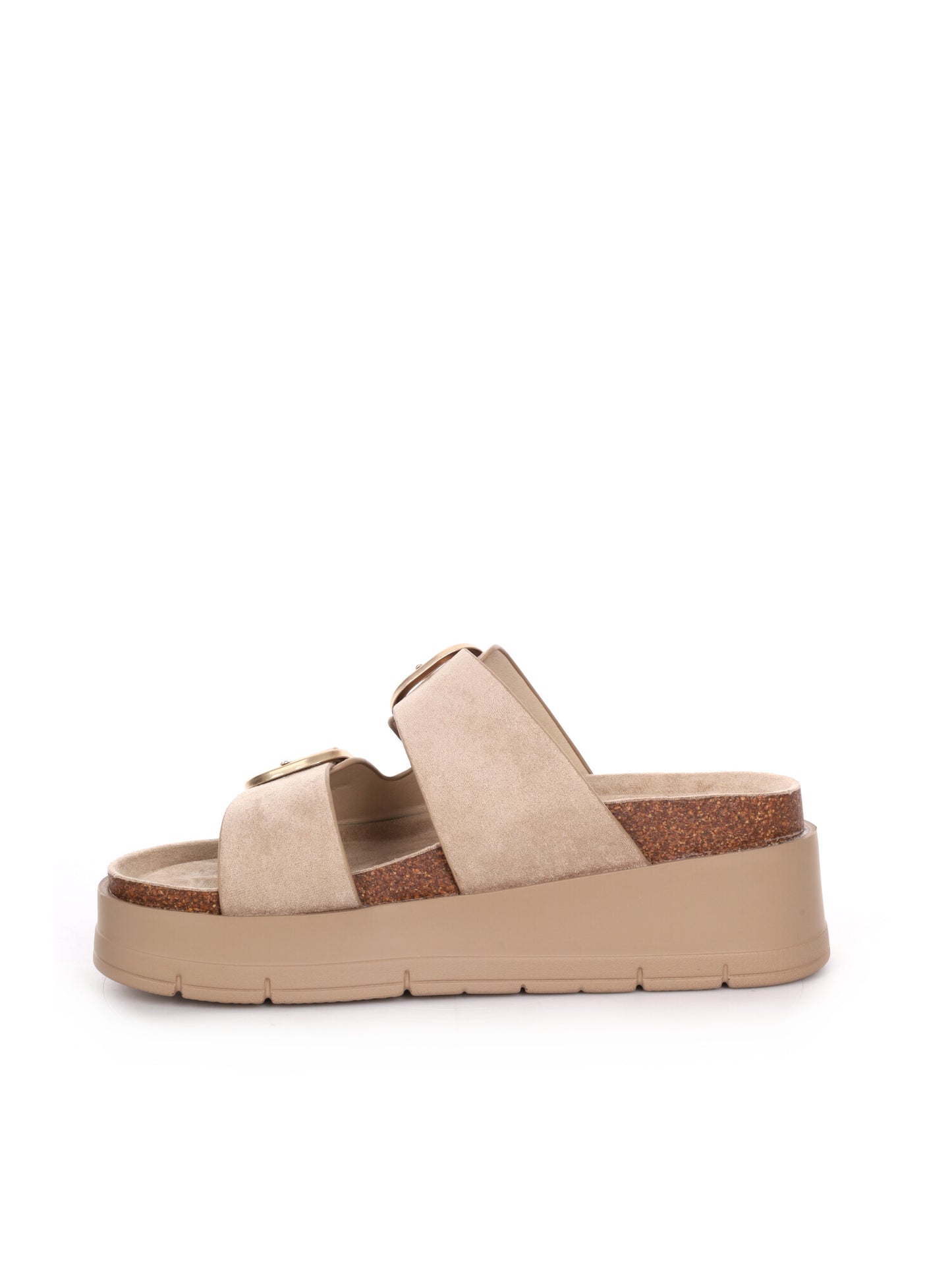 Sandalo elegante beige da donna Clyo' perfetto per la primavera-estate