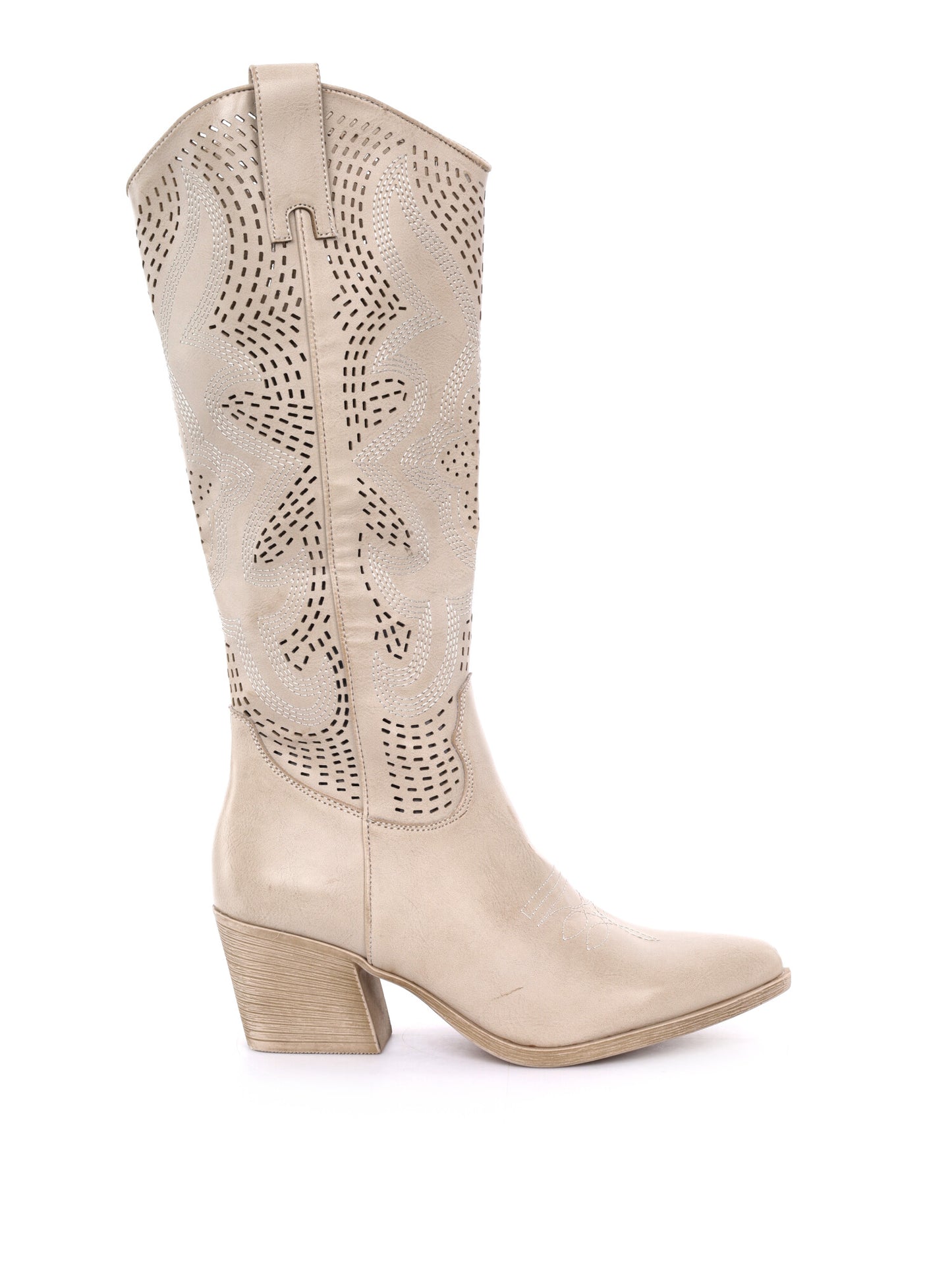 Stivaletti eleganti da donna beige Clyo' per look raffinati