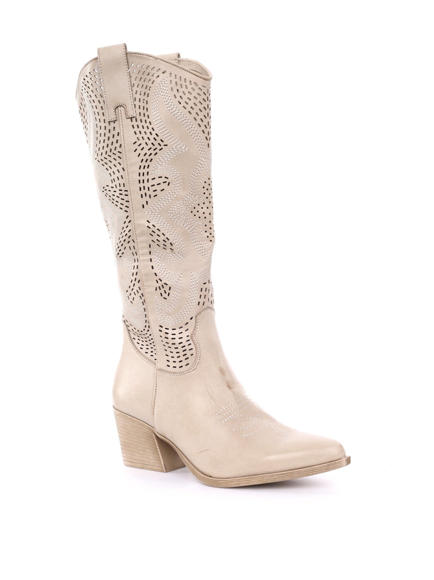 Stivaletti eleganti da donna beige Clyo' per look raffinati