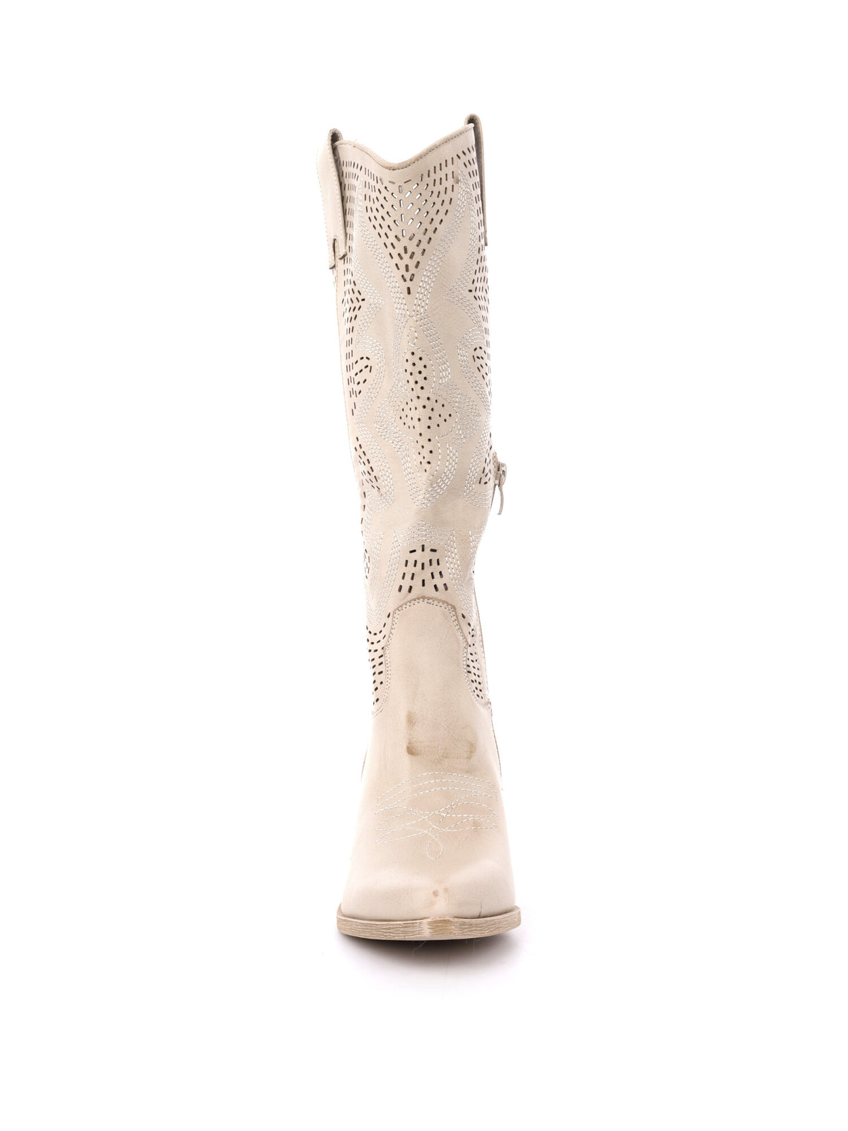 Clyo' stivale stivale/stivaletto da donna beige