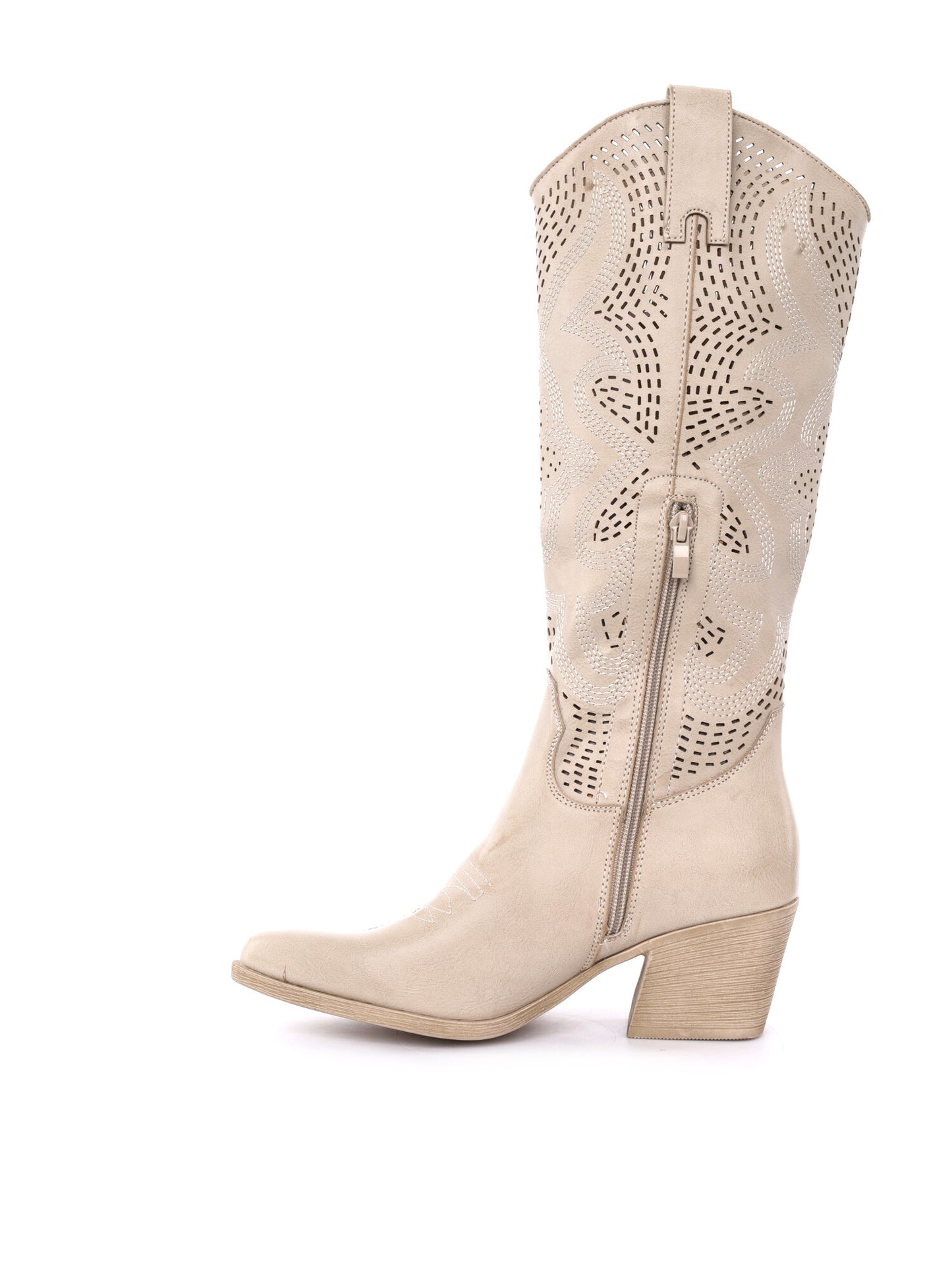 Stivaletti eleganti da donna beige Clyo' per look raffinati