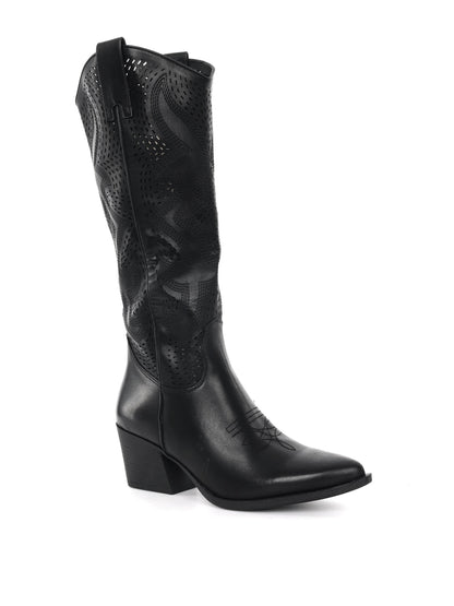 Stivaletti neri da donna Clyo' dal design versatile e moderno