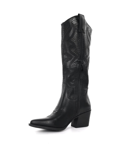 Stivaletti neri da donna Clyo' dal design versatile e moderno