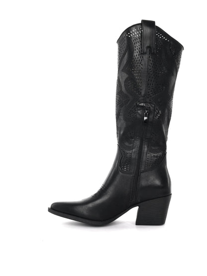 Stivaletti neri da donna Clyo' dal design versatile e moderno