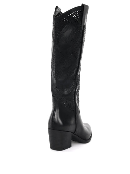 Stivaletti neri da donna Clyo' dal design versatile e moderno