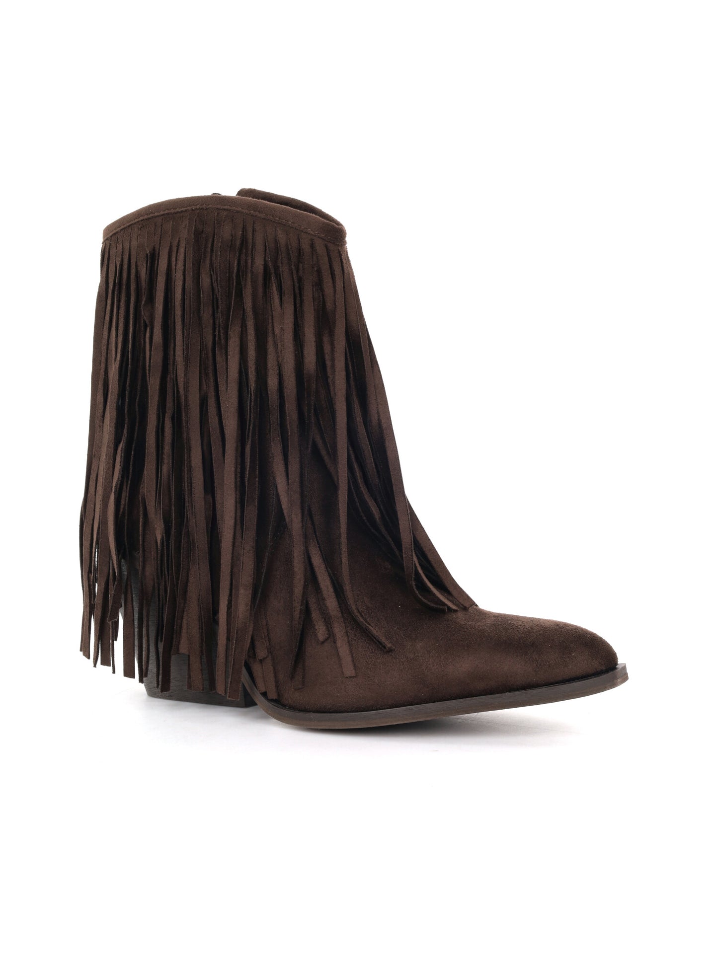 Stivaletto donna marrone in cuoio Clyo' per primavera ed estate