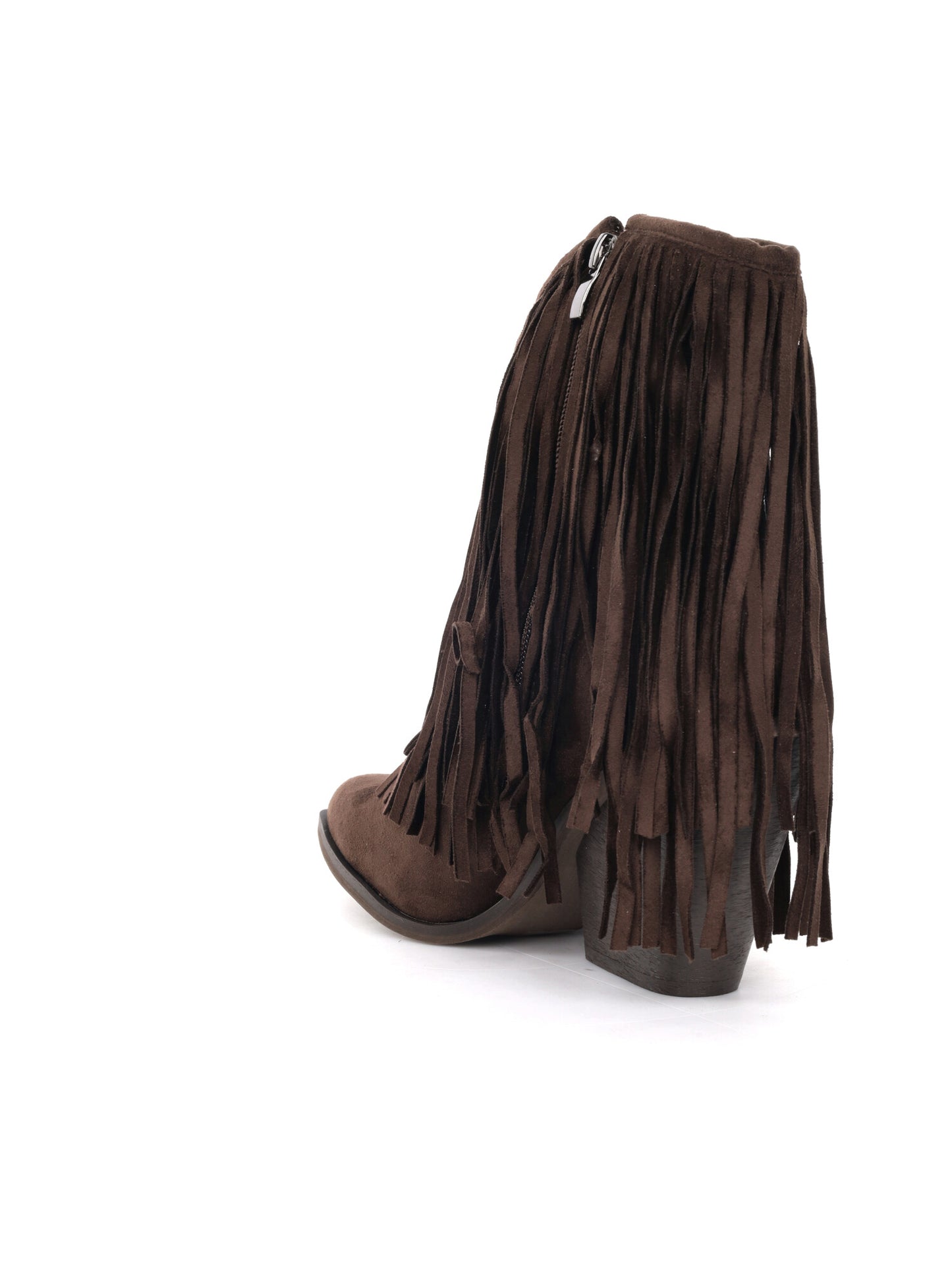 Stivaletto donna marrone in cuoio Clyo' per primavera ed estate