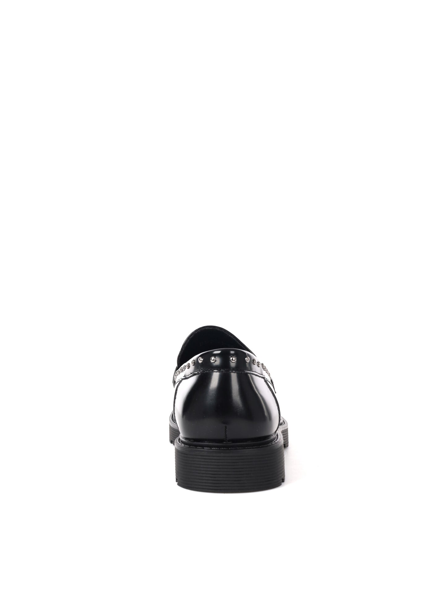 MOCASSINO CON BORCHIE CLYO' DA DONNA NERO