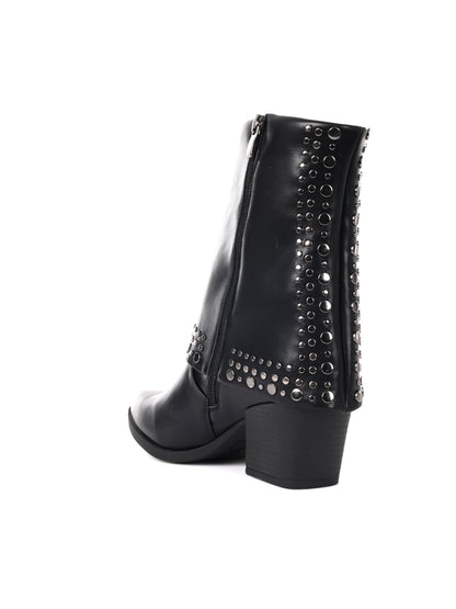 STIVALETTO TEXANO CLYO' DA DONNA NERO