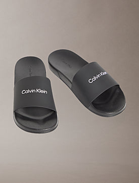 Calvin Klein Essence Slide, ciabatta casual uomo nera