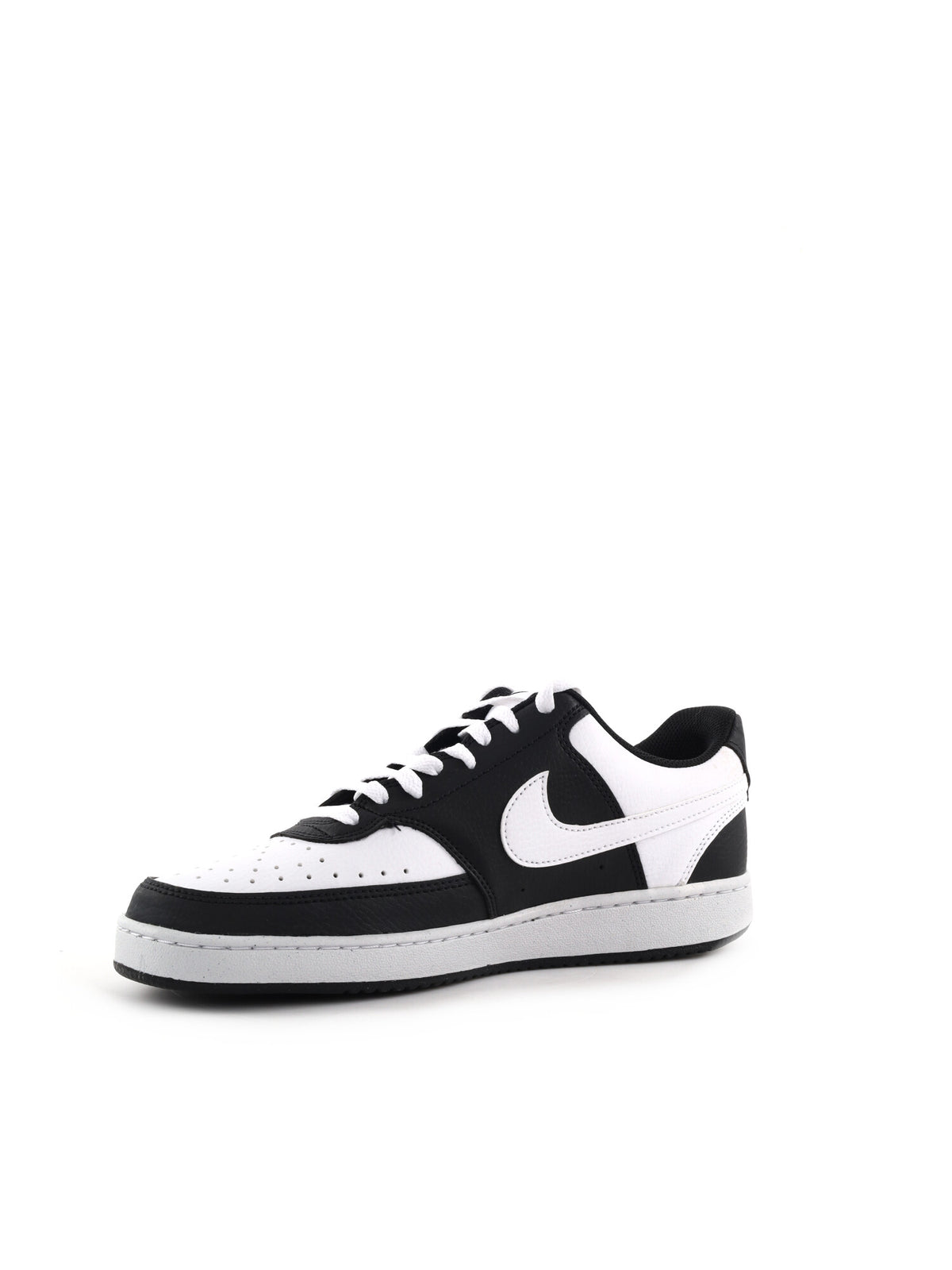 Nike court vision lo sneakers da uomo nero-bianco