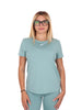 t-shirt-training-nike-da-donna-acqua
