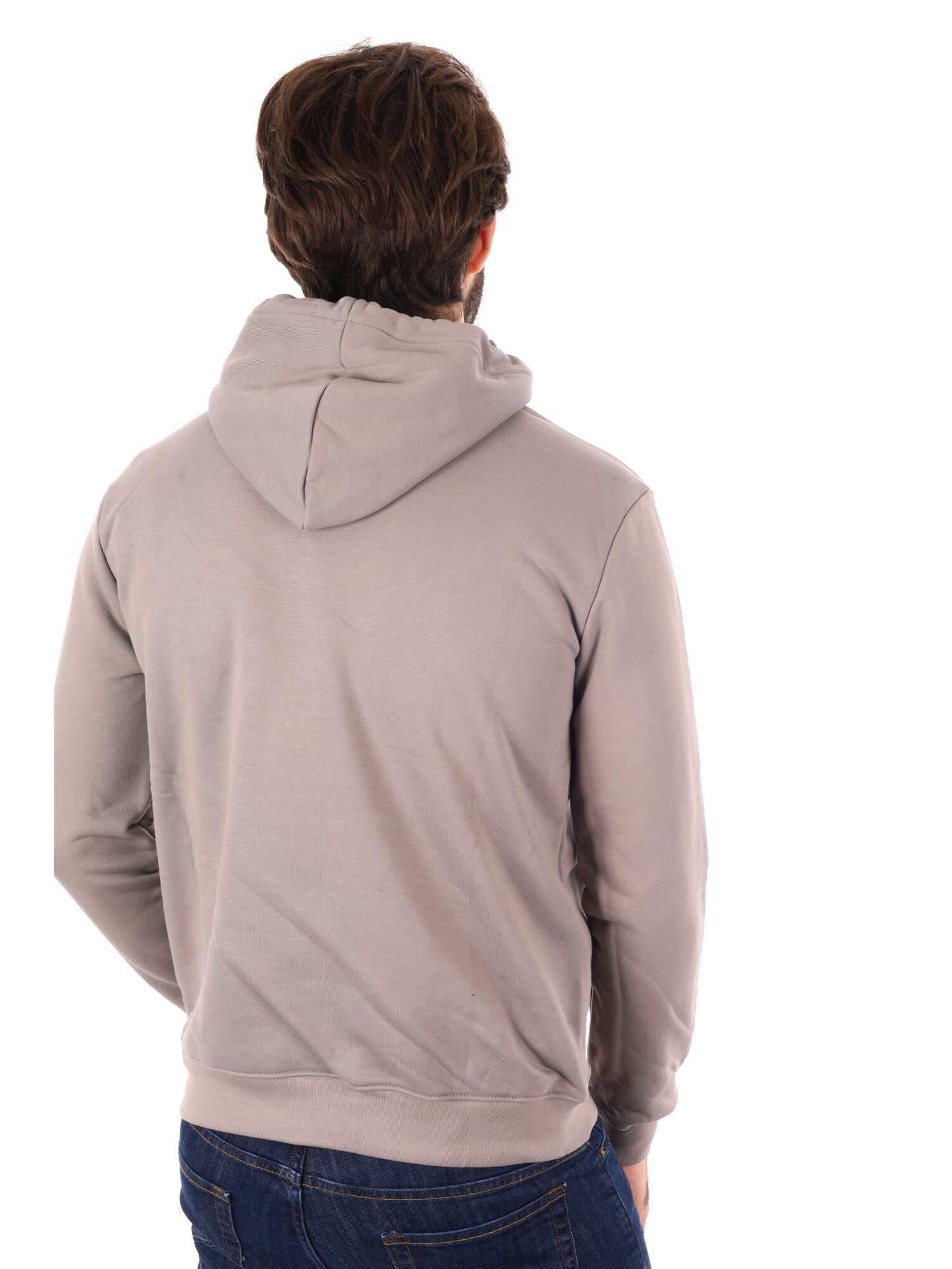 FELPA CON CAPPUCCIO ICON DA UOMO FERRO