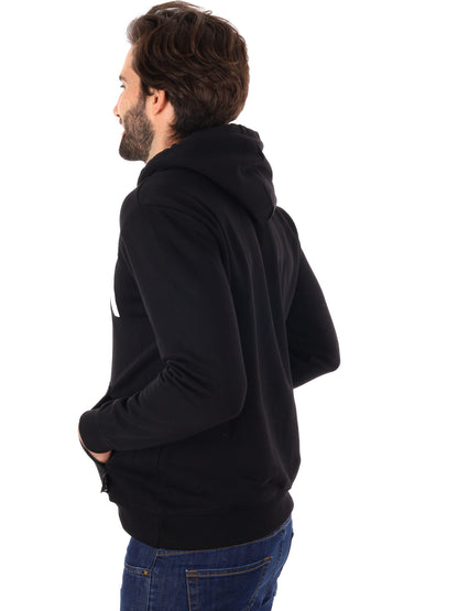 FELPA CON CAPPUCCIO ICON DA UOMO NERO