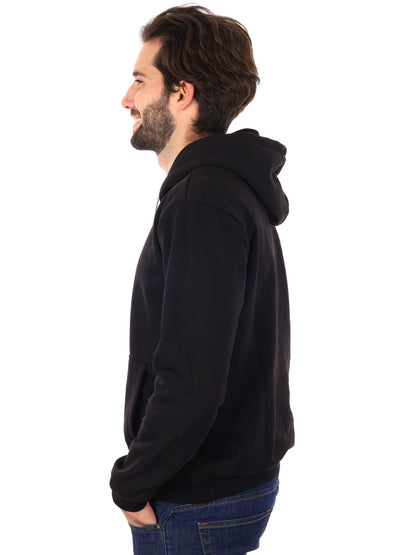 FELPA CON CAPPUCCIO ICON DA UOMO NERO