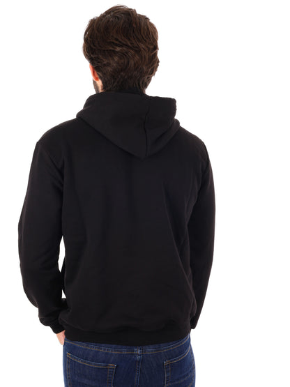 FELPA CON CAPPUCCIO ICON DA UOMO NERO