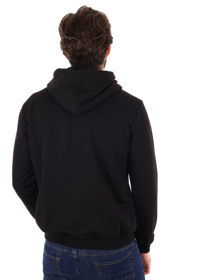 FELPA CON CAPPUCCIO ICON DA UOMO NERO