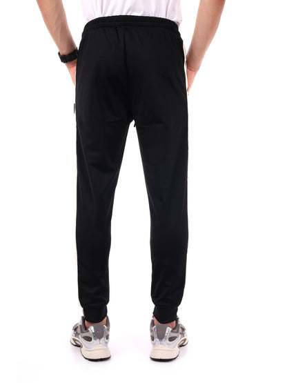 PANTALONE IN ACETATO ICON DA UOMO NERO