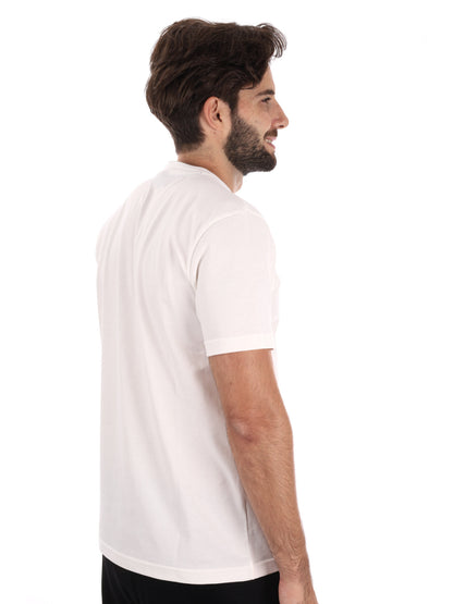T-SHIRT ICON DA UOMO BIANCO NERO
