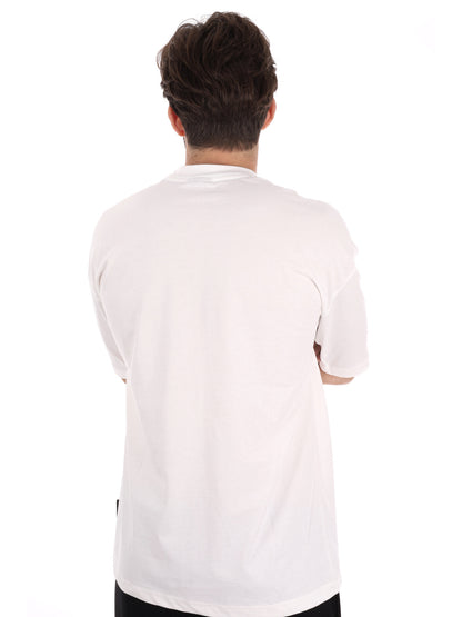 T-SHIRT CONCOLLETTO ICON DA UOMO BIANCO