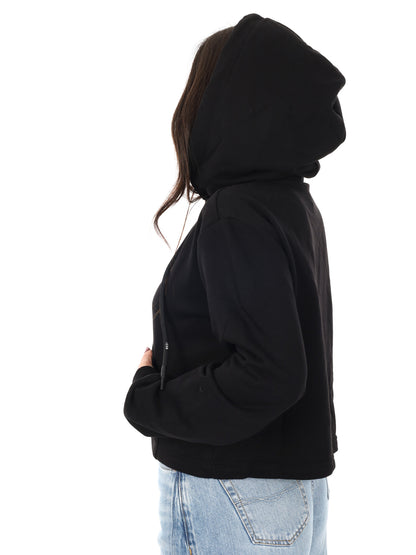 Felpa crop donna Icon multicolore per primavera estate