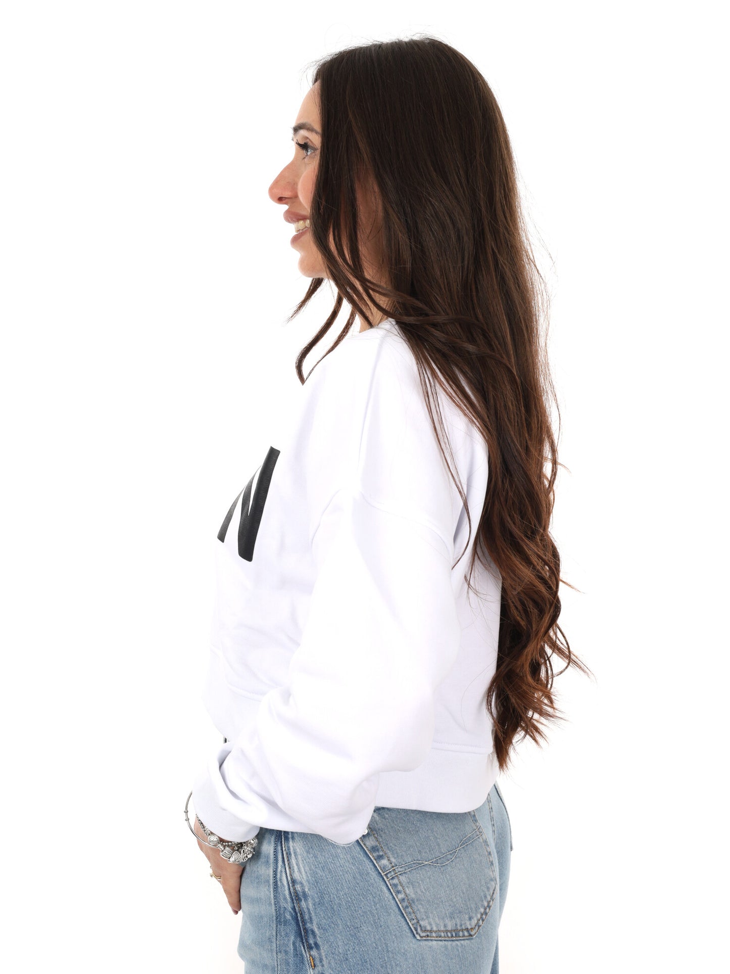 Felpa crop donna Icon multicolore primavera estate