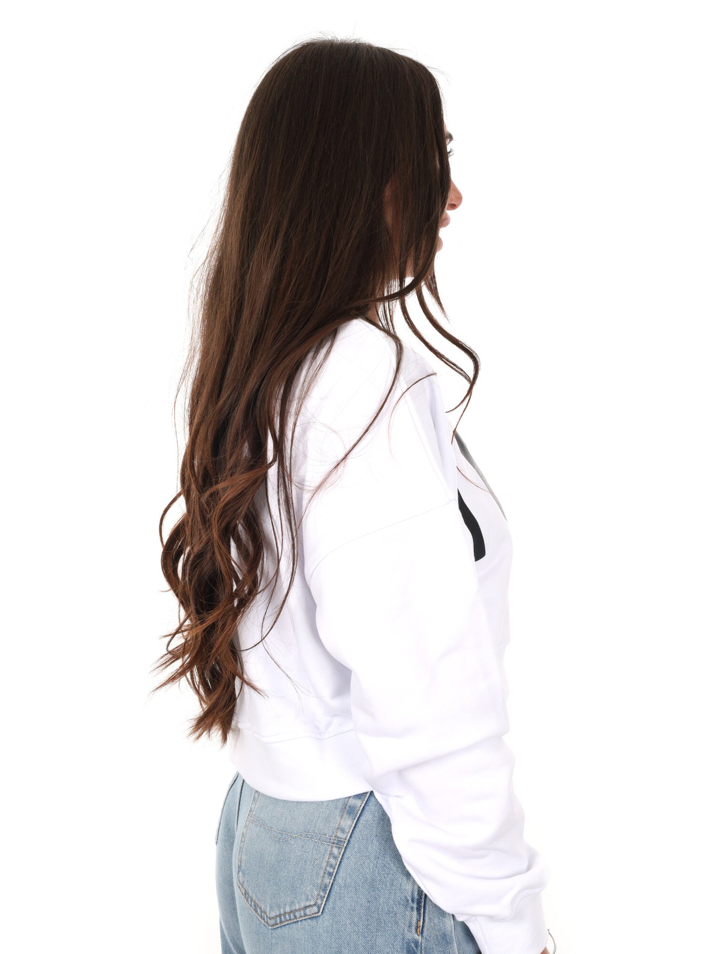 Felpa crop donna Icon multicolore primavera estate